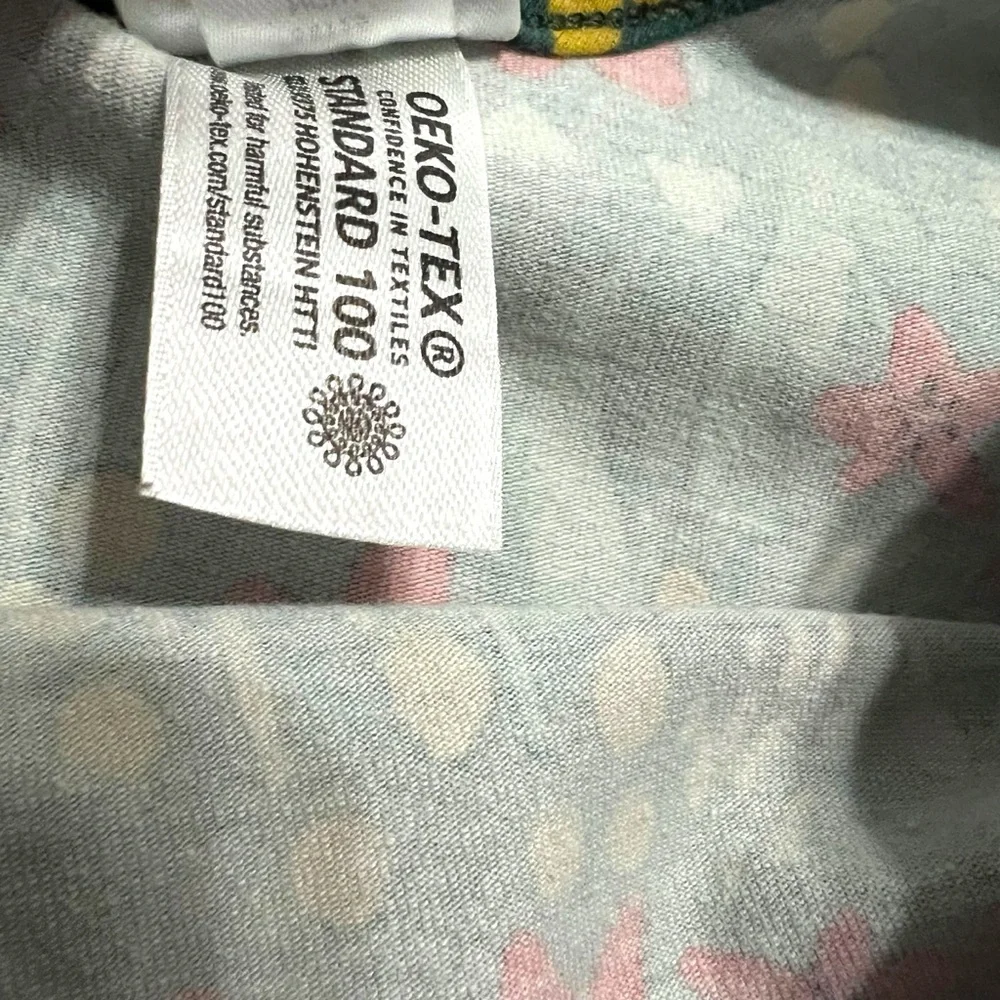 Hanna Andersson Sz 110 (5) Christmas Poinsettia Green & Red Holiday Twirl Dress
